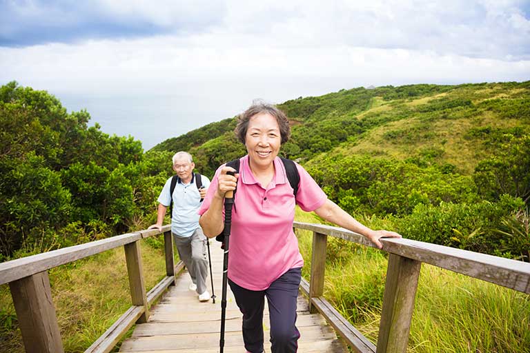 Senior Fitness: Hikers